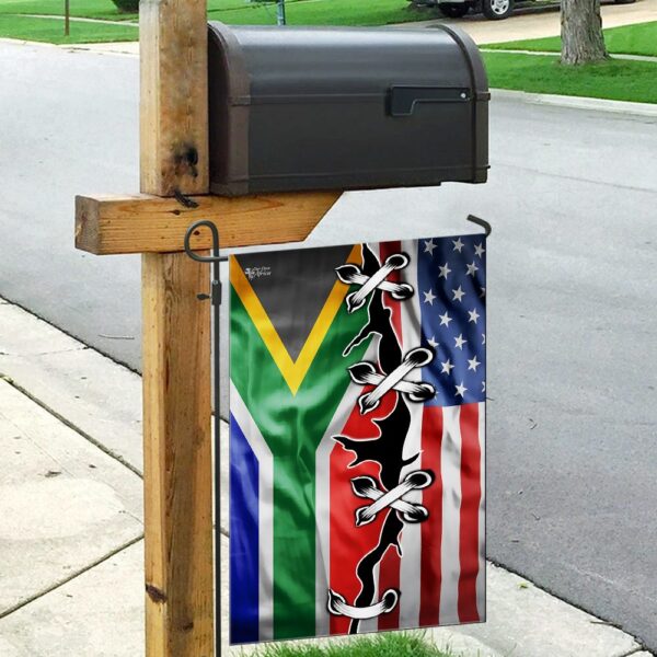 South Africa & USA Flag DBX1831F: Patriotic Decor - Image 9
