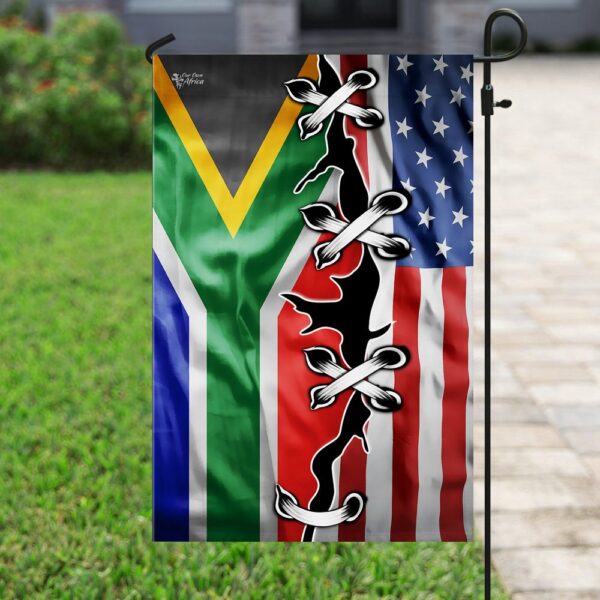 South Africa & USA Flag DBX1831F: Patriotic Decor - Image 6