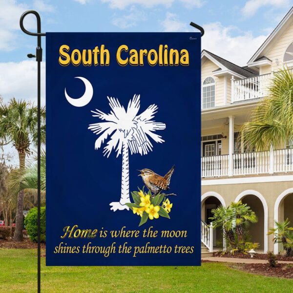 South Carolina Palmetto Moon Flag: Home Decor MLN647F - Image 3