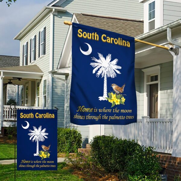 South Carolina Palmetto Moon Flag: Home Decor MLN647F - Image 4