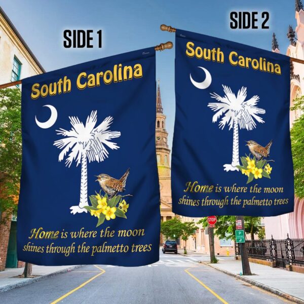 South Carolina Palmetto Moon Flag: Home Decor MLN647F - Image 2