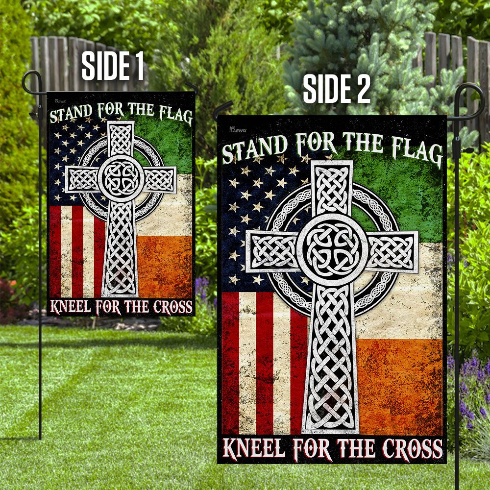Irish Flag Lapel Pin: Stand For The Flag, Kneel For The Cross (LHA902F) - Image 10