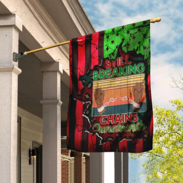Juneteenth Flag: Still Breaking Chains - PN233F - Image 6