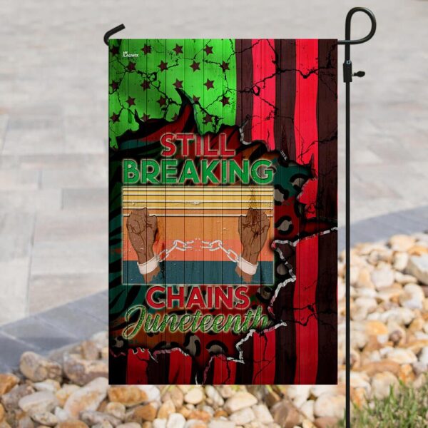 Juneteenth Flag: Still Breaking Chains - PN233F - Image 3