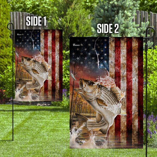 Striped Bass Fishing Flag: THN2114F - Show Your Catch! - Image 10