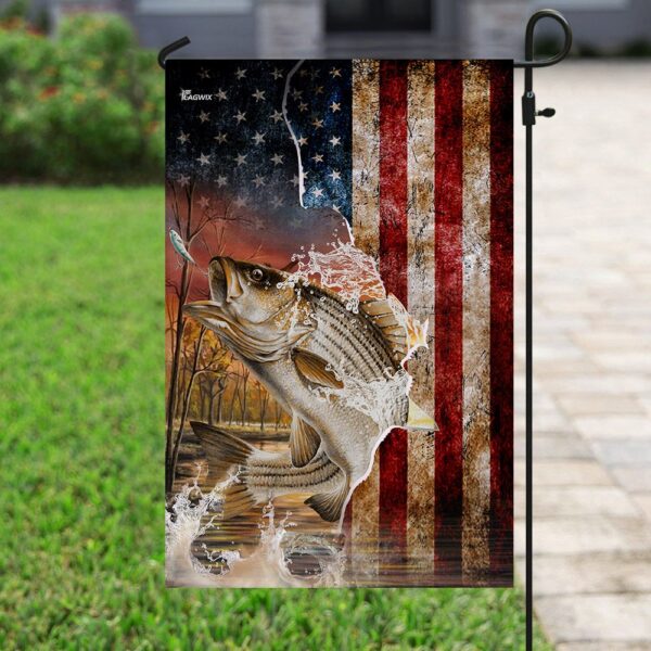Striped Bass Fishing Flag: THN2114F - Show Your Catch! - Image 6