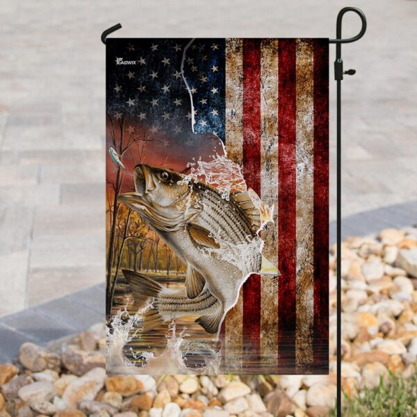 Striped Bass Fishing Flag: THN2114F - Show Your Catch! - Image 8