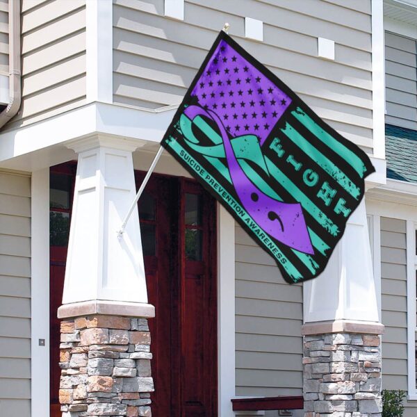 Suicide Prevention Awareness Flag TLP06F - Image 4