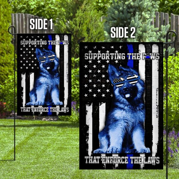 K9 Police Flag: Support Our Canine Officers - PS177F - Image 5