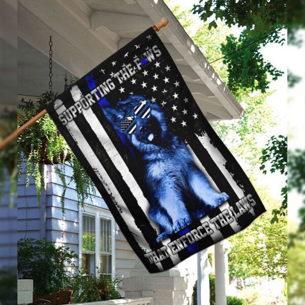 K9 Police Flag: Support Our Canine Officers - PS177F - Image 8