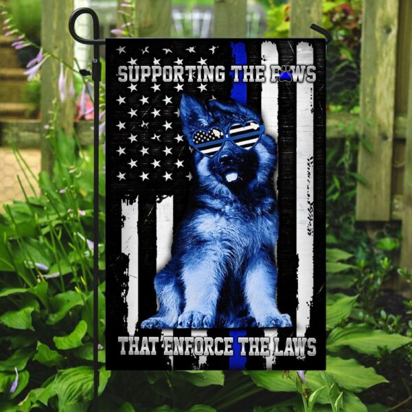 K9 Police Flag: Support Our Canine Officers - PS177F - Image 2