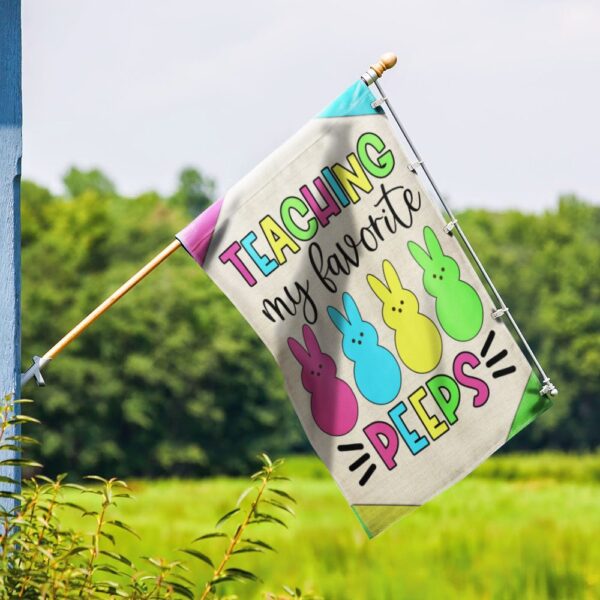 Teacher Easter Flag: My Favorite Peeps Classroom Decor - Image 9