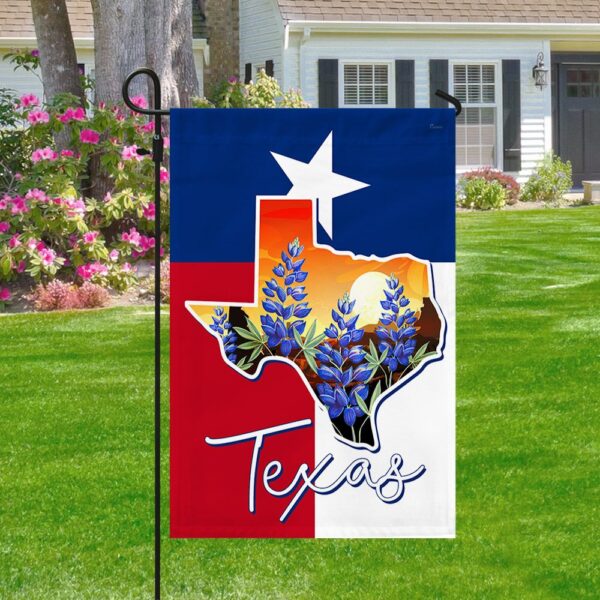 Texas Bluebonnet Flag: State of Texas Pride (TQN1087F) - Image 3