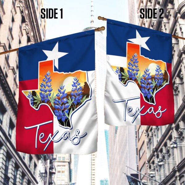 Texas Bluebonnet Flag: State of Texas Pride (TQN1087F) - Image 2