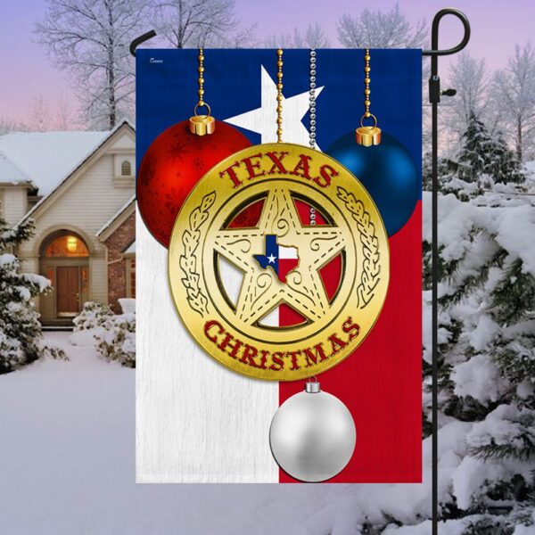 Texas Christmas Ornament: Lone Star State Holiday Bauble - Image 3