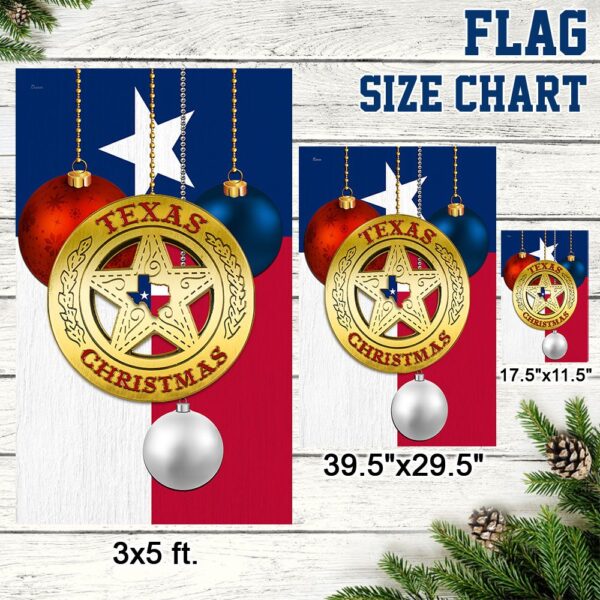 Texas Christmas Ornament: Lone Star State Holiday Bauble - Image 7