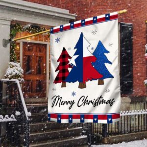 Texas Christmas Flag: Festive Holiday Decor (TQN730Fv1)