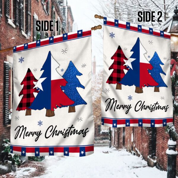 Texas Christmas Flag: Festive Holiday Decor (TQN730Fv1) - Image 8