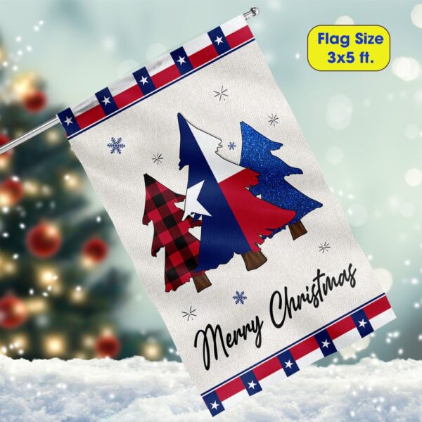 Texas Christmas Flag: Festive Holiday Decor (TQN730Fv1) - Image 11