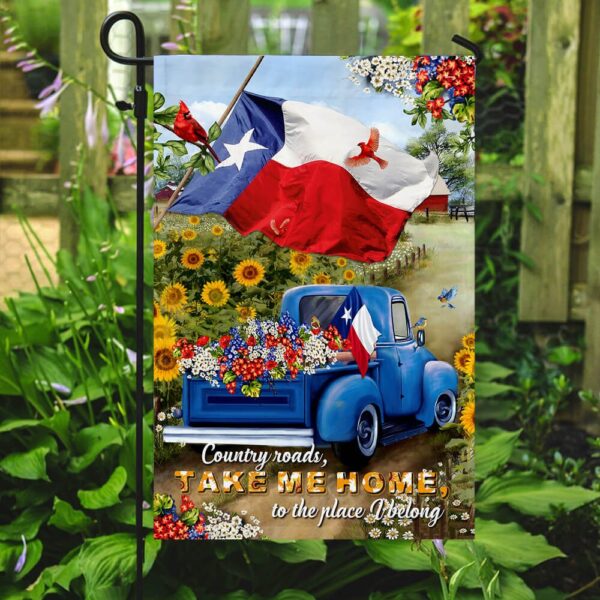 Texas Country Roads Flag PSL166Fv8 - Image 2