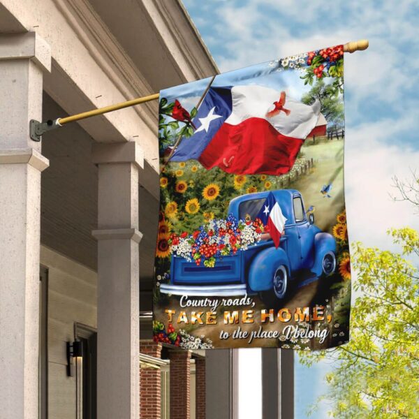 Texas Country Roads Flag PSL166Fv8 - Image 6