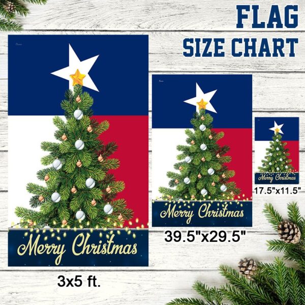 Texas Merry Christmas Flag: Celebrate the Holidays in Lone Star Style - Image 7