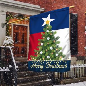 Texas Merry Christmas Flag: Celebrate the Holidays in Lone Star Style