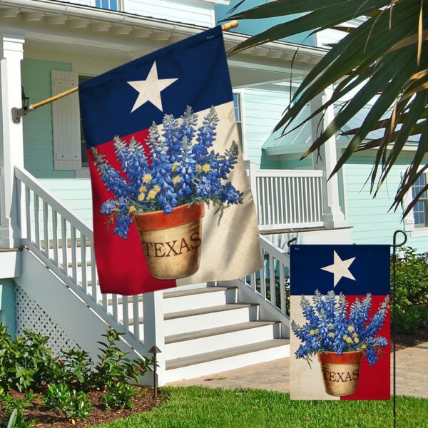 Texas Bluebonnet Flag: TQN1338F State Flower Decor - Image 4