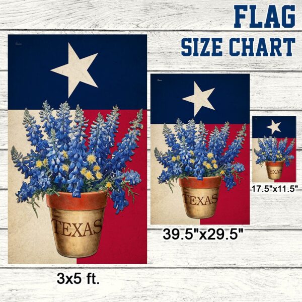 Texas Bluebonnet Flag: TQN1338F State Flower Decor - Image 7