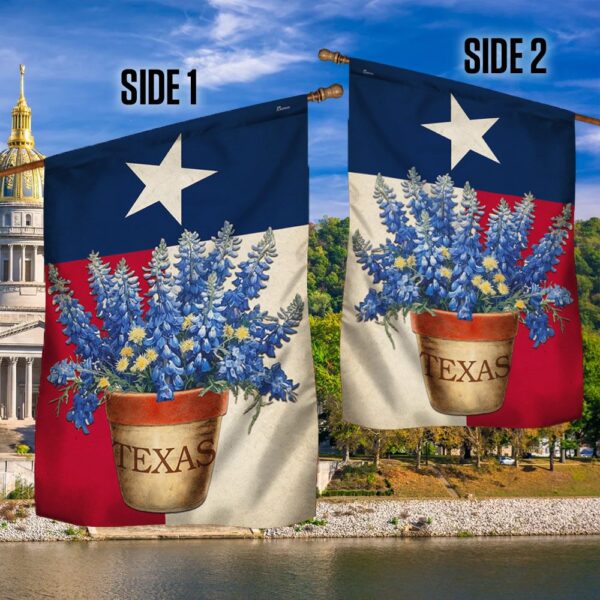 Texas Bluebonnet Flag: TQN1338F State Flower Decor - Image 2