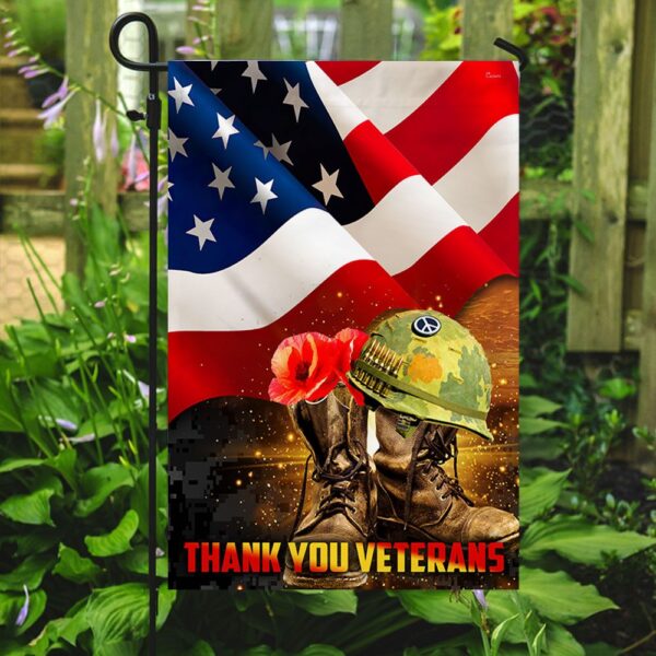 Thank You Veterans Flag: TQN175F - Show Your Support - Image 5