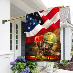 Thank You Veterans Flag: TQN175F - Show Your Support