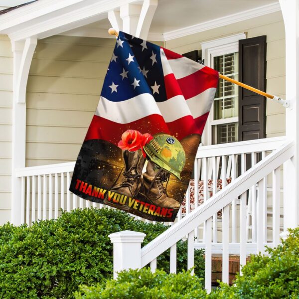 Thank You Veterans Flag: TQN175F - Show Your Support - Image 3