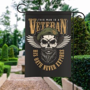 Veteran Garden Flag: Honor His Service