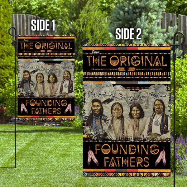 Founding Fathers & Native American History Flag: DDH1918F - Image 10