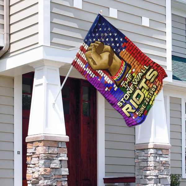 Stonewall Riots Pride Flag: LGBT History PSL249F - Image 9