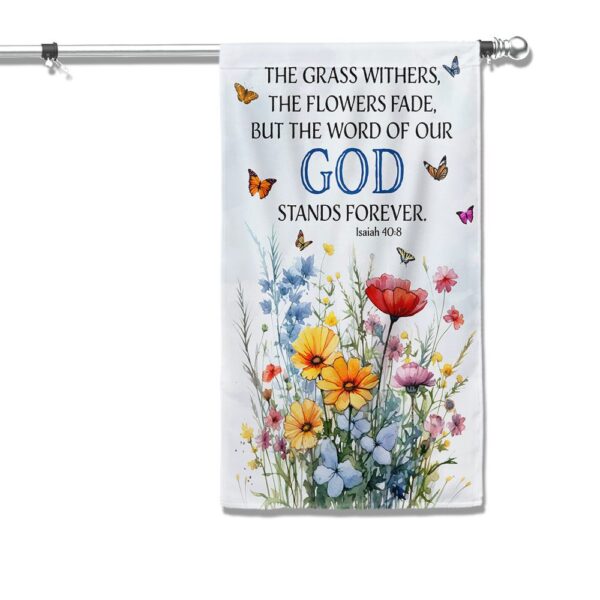 God's Word Endures House Flag - TQN1375F - Image 5