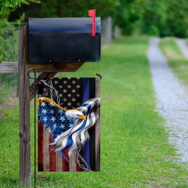 Thin Blue Line American Eagle Flag: PN355F - Show Your Support - Image 9