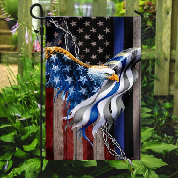 Thin Blue Line American Eagle Flag: PN355F - Show Your Support - Image 7