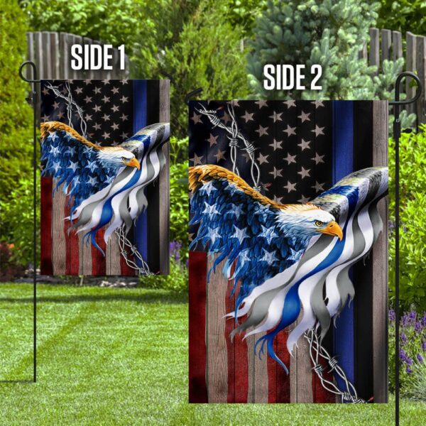 Thin Blue Line American Eagle Flag: PN355F - Show Your Support - Image 10