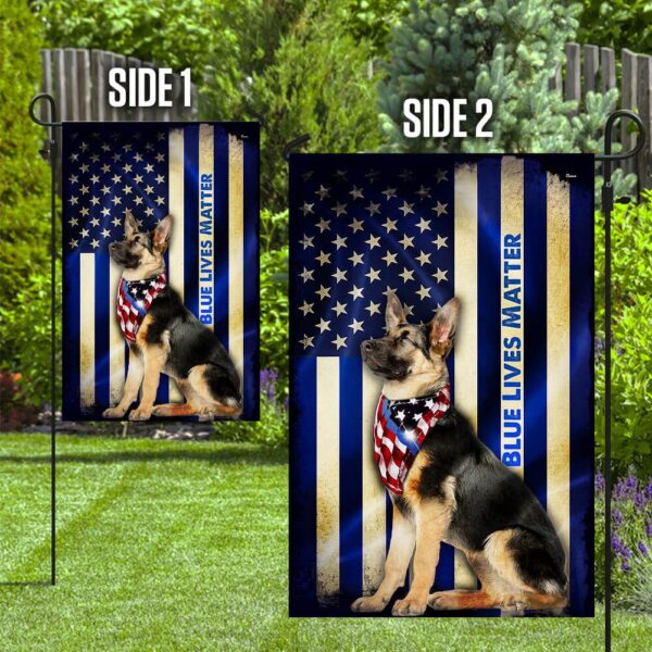 Thin Blue Line German Shepherd Flag PSL271Fv2 - Image 10