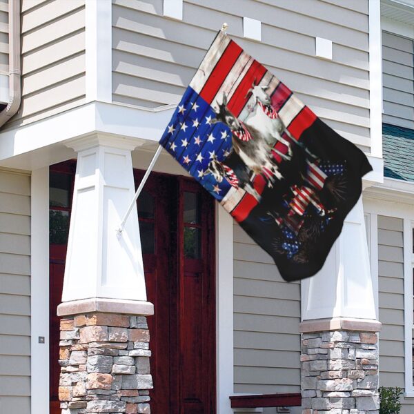 Three Goats American Flag DBX1768F: Patriotic Decor & Outdoor Flags - Image 4