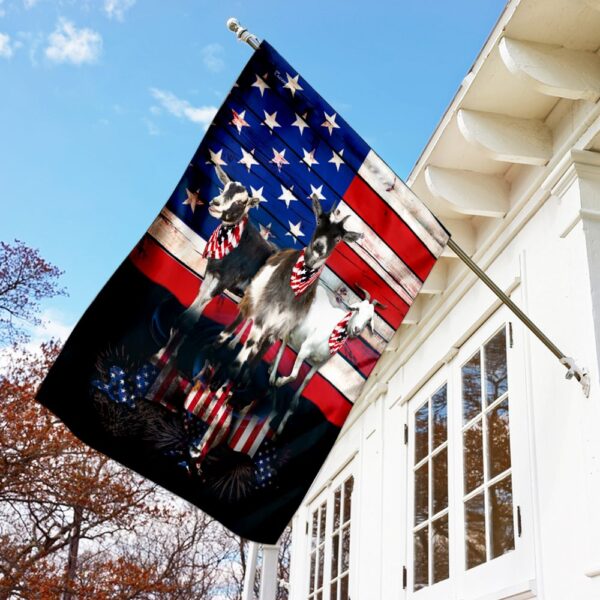 Three Goats American Flag DBX1768F: Patriotic Decor & Outdoor Flags - Image 2