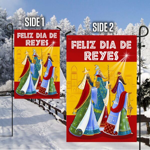 Three Kings Day Spain Flag: Feliz Dia De Reyes Celebration Decor MLN797F - Image 5