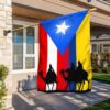 Three Wise Men Flags: Puerto Rico & Colombia - LNT743F