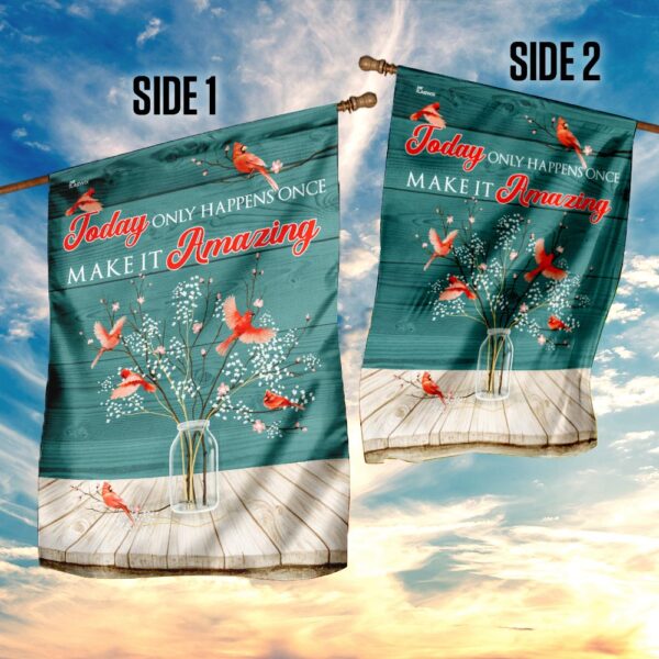 Today Only: Cardinal & Flower Flag - Limited Time Offer - Image 5