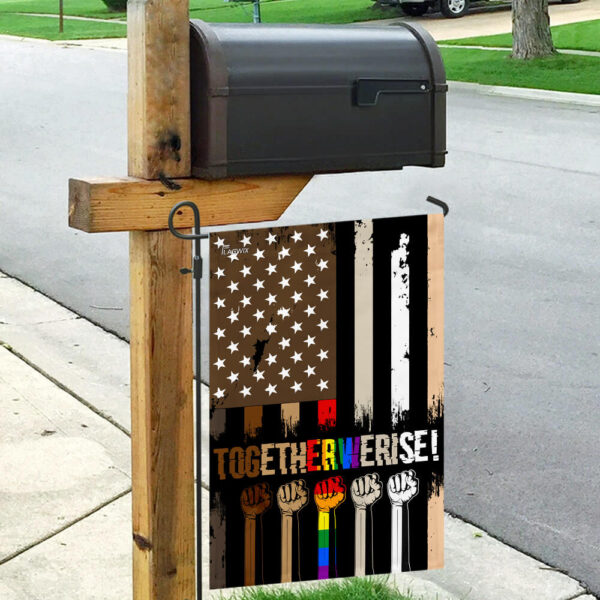 Together We Rise Black Lives Matter Flag THB2195F1 - Image 9