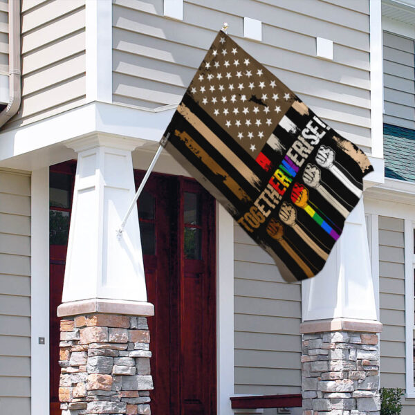 Together We Rise Black Lives Matter Flag THB2195F1 - Image 4