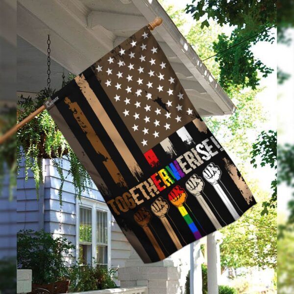Together We Rise Black Lives Matter Flag THB2195F1 - Image 3