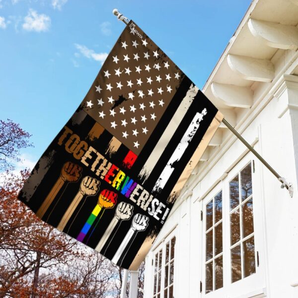 Together We Rise Black Lives Matter Flag THB2195F1 - Image 2